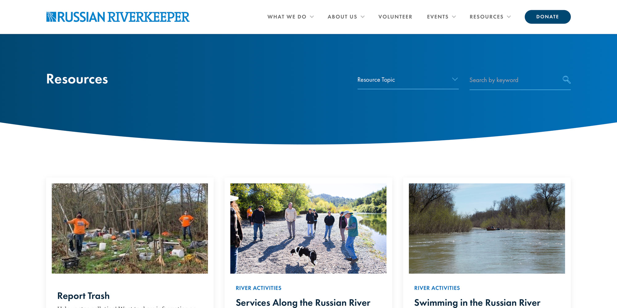 New addition of resources to website
